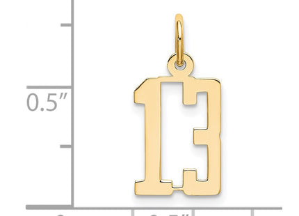 14k Yellow Gold Jewelry Style LES13 - Classique Jewelry Inc.