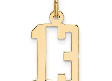 14k Yellow Gold Jewelry Style LES13 - Classique Jewelry Inc.