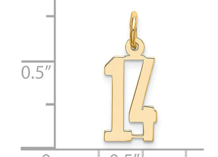 14k Yellow Gold Jewelry Style LES14 - Classique Jewelry Inc.