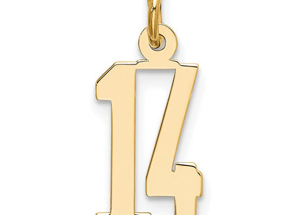 14k Yellow Gold Jewelry Style LES14 - Classique Jewelry Inc.