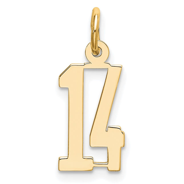 14k Yellow Gold Jewelry Style LES14 - Classique Jewelry Inc.