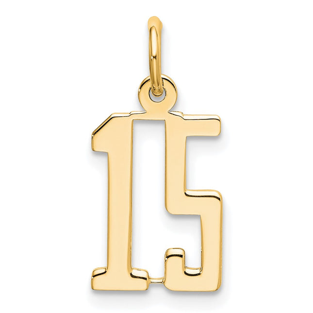 14k Yellow Gold Jewelry Style LES15 - Classique Jewelry Inc.