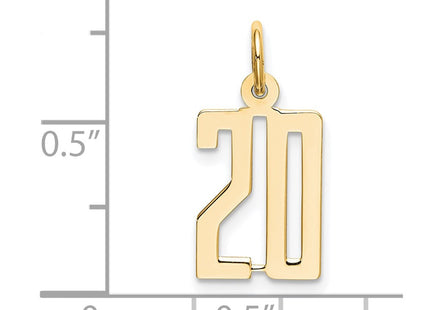 14k Yellow Gold Jewelry Style LES20 - Classique Jewelry Inc.