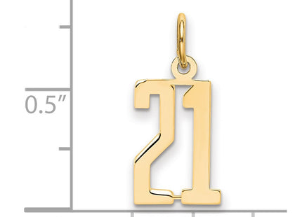 14k Yellow Gold Jewelry Style LES21 - Classique Jewelry Inc.