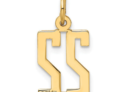 14k Yellow Gold Jewelry Style LES22 - Classique Jewelry Inc.