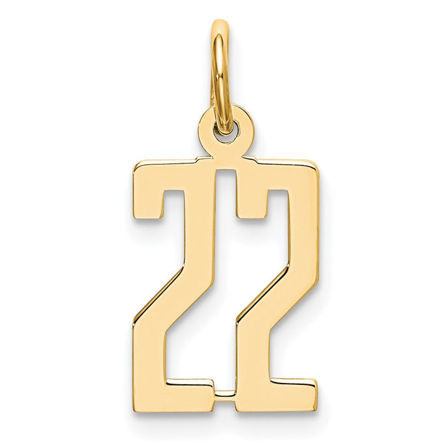 14k Yellow Gold Jewelry Style LES22 - Classique Jewelry Inc.