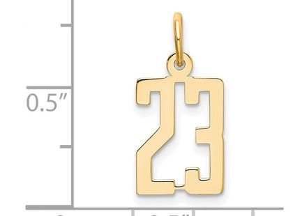 14k Yellow Gold Jewelry Style LES23 - Classique Jewelry Inc.