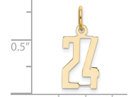14k Yellow Gold Jewelry Style LES24 - Classique Jewelry Inc.