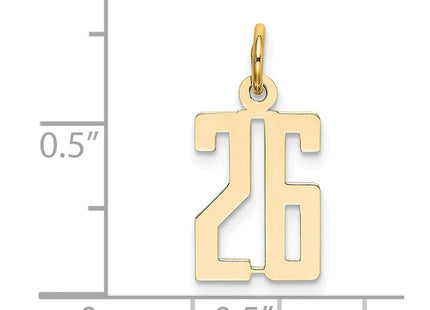 14k Yellow Gold Jewelry Style LES26 - Classique Jewelry Inc.