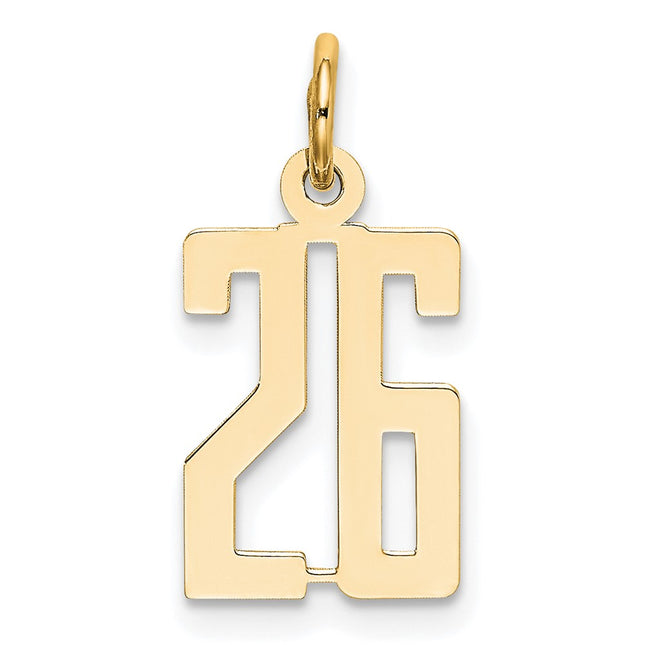 14k Yellow Gold Jewelry Style LES26 - Classique Jewelry Inc.