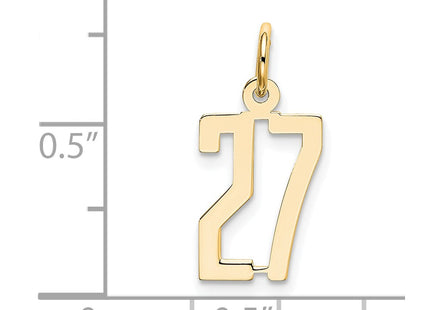 14k Yellow Gold Jewelry Style LES27 - Classique Jewelry Inc.