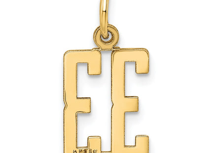 14k Yellow Gold Jewelry Style LES33 - Classique Jewelry Inc.