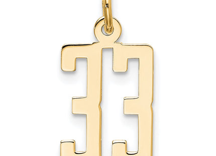 14k Yellow Gold Jewelry Style LES33 - Classique Jewelry Inc.