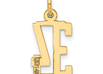 14k Yellow Gold Jewelry Style LES34 - Classique Jewelry Inc.