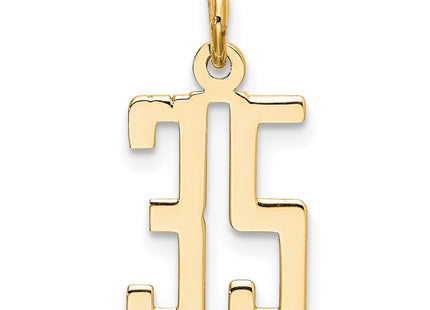 14k Yellow Gold Jewelry Style LES35 - Classique Jewelry Inc.