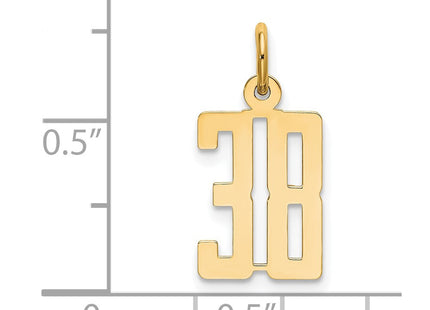 14k Yellow Gold Jewelry Style LES38 - Classique Jewelry Inc.