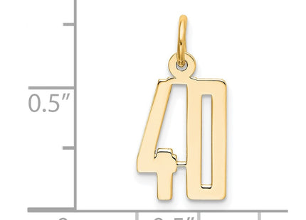 14k Yellow Gold Jewelry Style LES40 - Classique Jewelry Inc.