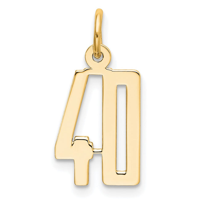14k Yellow Gold Jewelry Style LES40 - Classique Jewelry Inc.