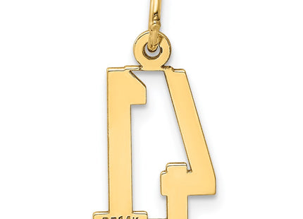 14k Yellow Gold Jewelry Style LES41 - Classique Jewelry Inc.