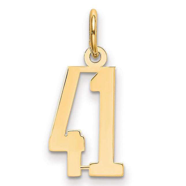 14k Yellow Gold Jewelry Style LES41 - Classique Jewelry Inc.
