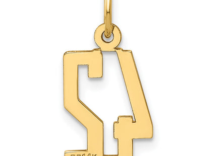 14k Yellow Gold Jewelry Style LES42 - Classique Jewelry Inc.