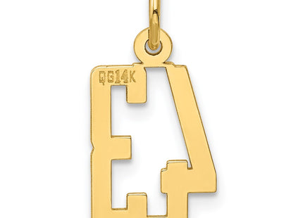 14k Yellow Gold Jewelry Style LES43 - Classique Jewelry Inc.