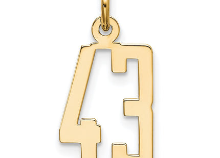 14k Yellow Gold Jewelry Style LES43 - Classique Jewelry Inc.