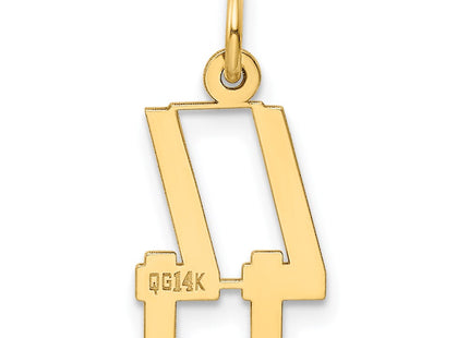 14k Yellow Gold Jewelry Style LES44 - Classique Jewelry Inc.