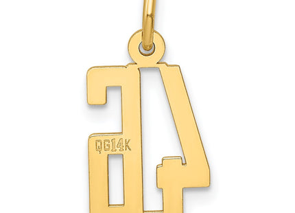 14k Yellow Gold Jewelry Style LES46 - Classique Jewelry Inc.