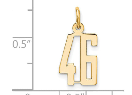 14k Yellow Gold Jewelry Style LES46 - Classique Jewelry Inc.