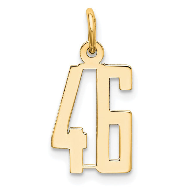 14k Yellow Gold Jewelry Style LES46 - Classique Jewelry Inc.