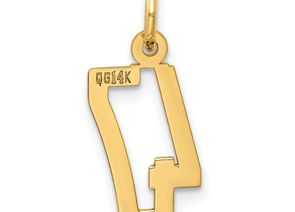 14k Yellow Gold Jewelry Style LES47 - Classique Jewelry Inc.
