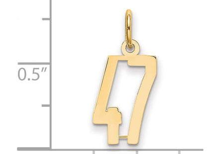 14k Yellow Gold Jewelry Style LES47 - Classique Jewelry Inc.