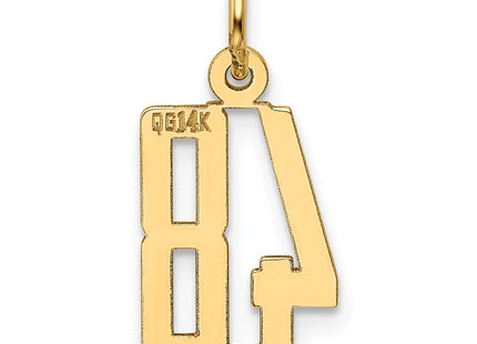 14k Yellow Gold Jewelry Style LES48 - Classique Jewelry Inc.