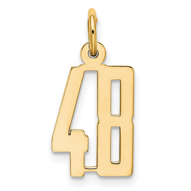 14k Yellow Gold Jewelry Style LES48 - Classique Jewelry Inc.
