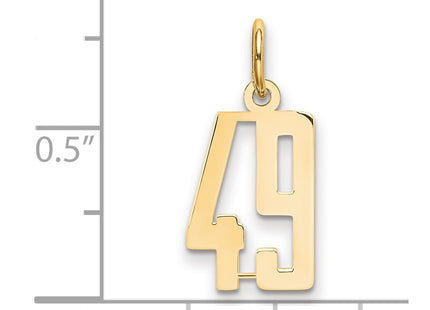 14k Yellow Gold Jewelry Style LES49 - Classique Jewelry Inc.