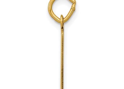 14k Yellow Gold Jewelry Style LES50 - Classique Jewelry Inc.