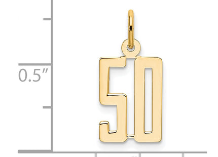 14k Yellow Gold Jewelry Style LES50 - Classique Jewelry Inc.