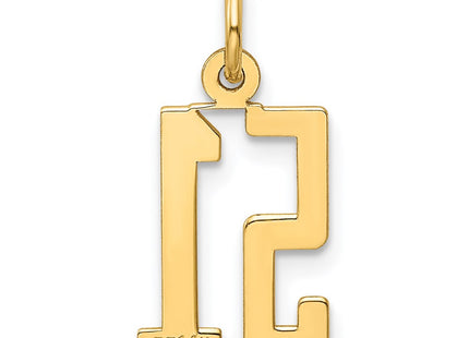 14k Yellow Gold Jewelry Style LES51 - Classique Jewelry Inc.