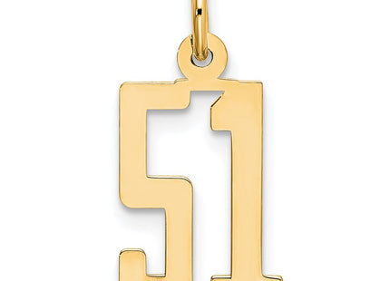 14k Yellow Gold Jewelry Style LES51 - Classique Jewelry Inc.