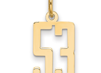 14k Yellow Gold Jewelry Style LES53 - Classique Jewelry Inc.