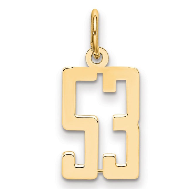14k Yellow Gold Jewelry Style LES53 - Classique Jewelry Inc.