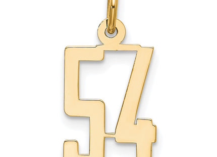 14k Yellow Gold Jewelry Style LES54 - Classique Jewelry Inc.