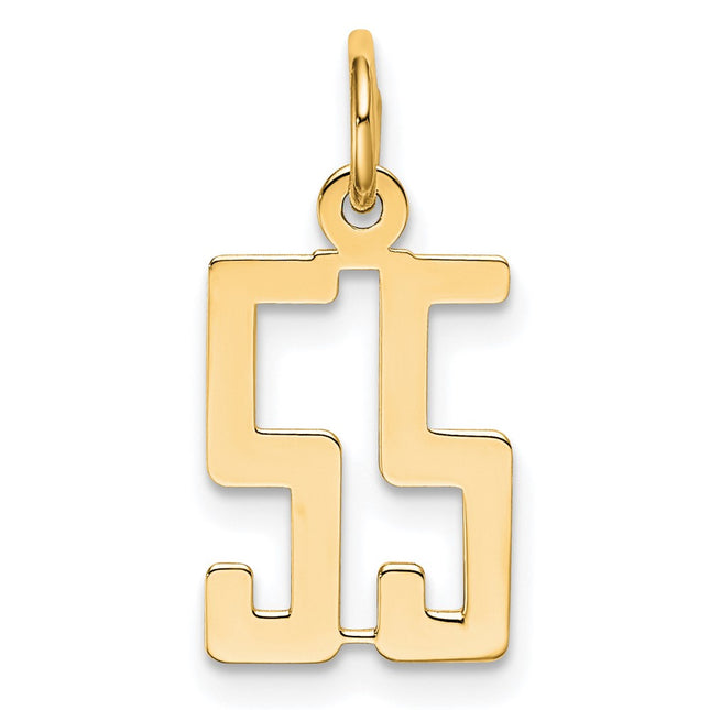 14k Yellow Gold Jewelry Style LES55 - Classique Jewelry Inc.