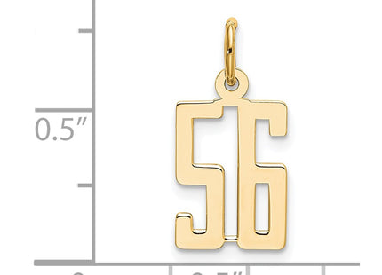 14k Yellow Gold Jewelry Style LES56 - Classique Jewelry Inc.