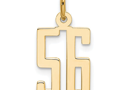 14k Yellow Gold Jewelry Style LES56 - Classique Jewelry Inc.