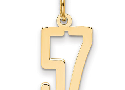 14k Yellow Gold Jewelry Style LES57 - Classique Jewelry Inc.