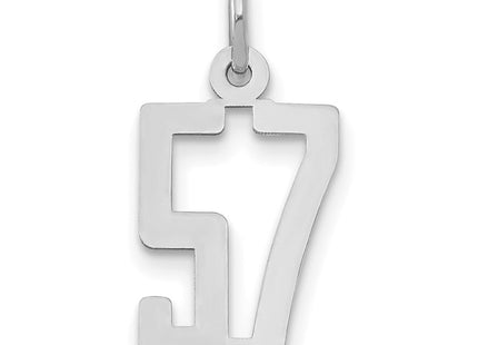 14k White Gold Jewelry Style LES57W - Classique Jewelry Inc.