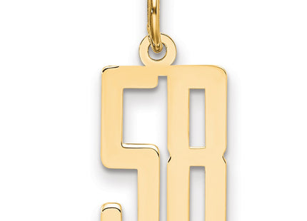 14k Yellow Gold Jewelry Style LES58 - Classique Jewelry Inc.