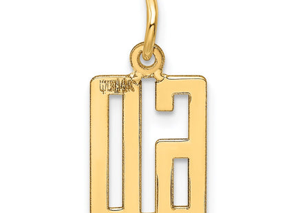 14k Yellow Gold Jewelry Style LES60 - Classique Jewelry Inc.